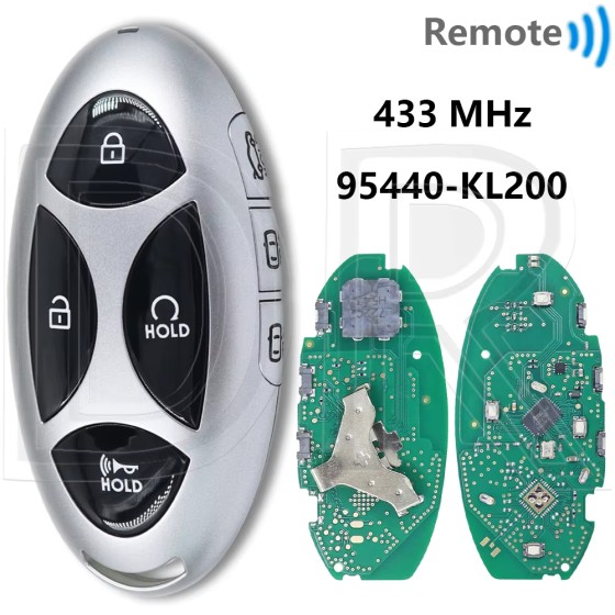 2022-2024 Hyundai Ioniq 6 / 7-Button Smart Key / PN: 95440-KL200 / NYOMBEC7FOB2208 (AFTERMARKET)